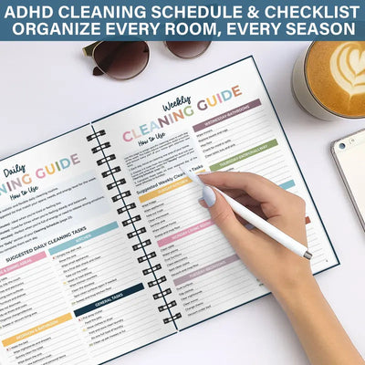 RELQON ADHD Cleaning Planner