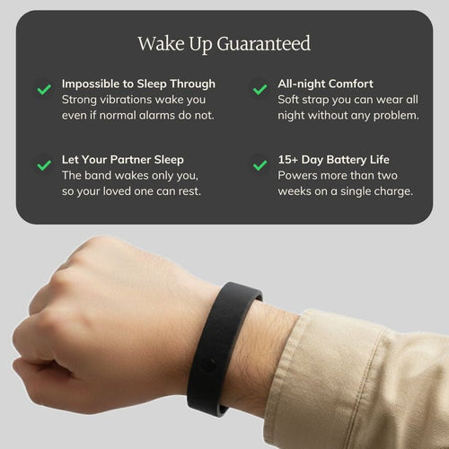 Relqon - Silent Vibrating Alarm for Deaf & HoH